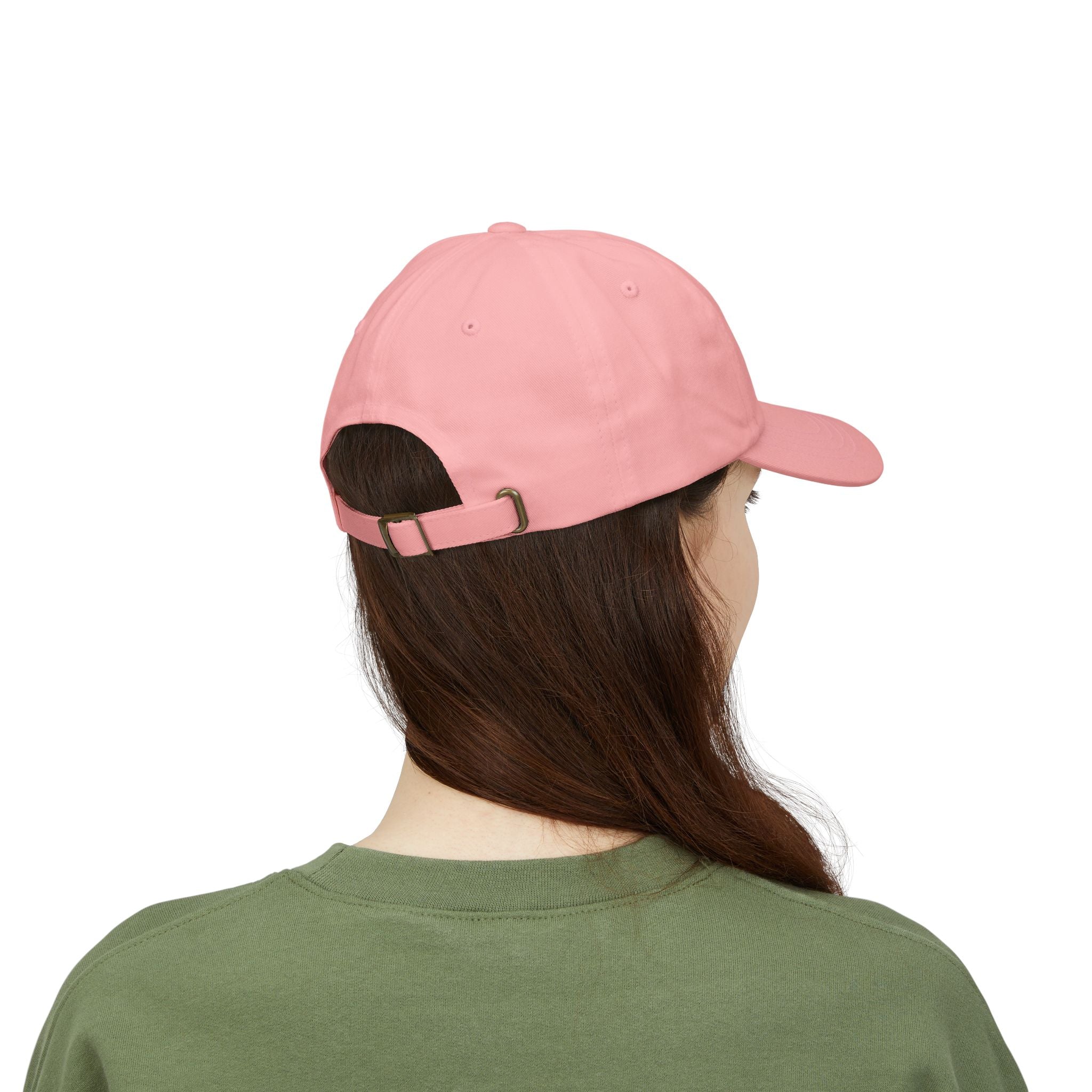 not into the scene Dad Cap | Minimal Embroidered Text Hat
