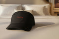 ritzy thug Classic Dad Cap | minimalist embroidered text, white baseball hat
