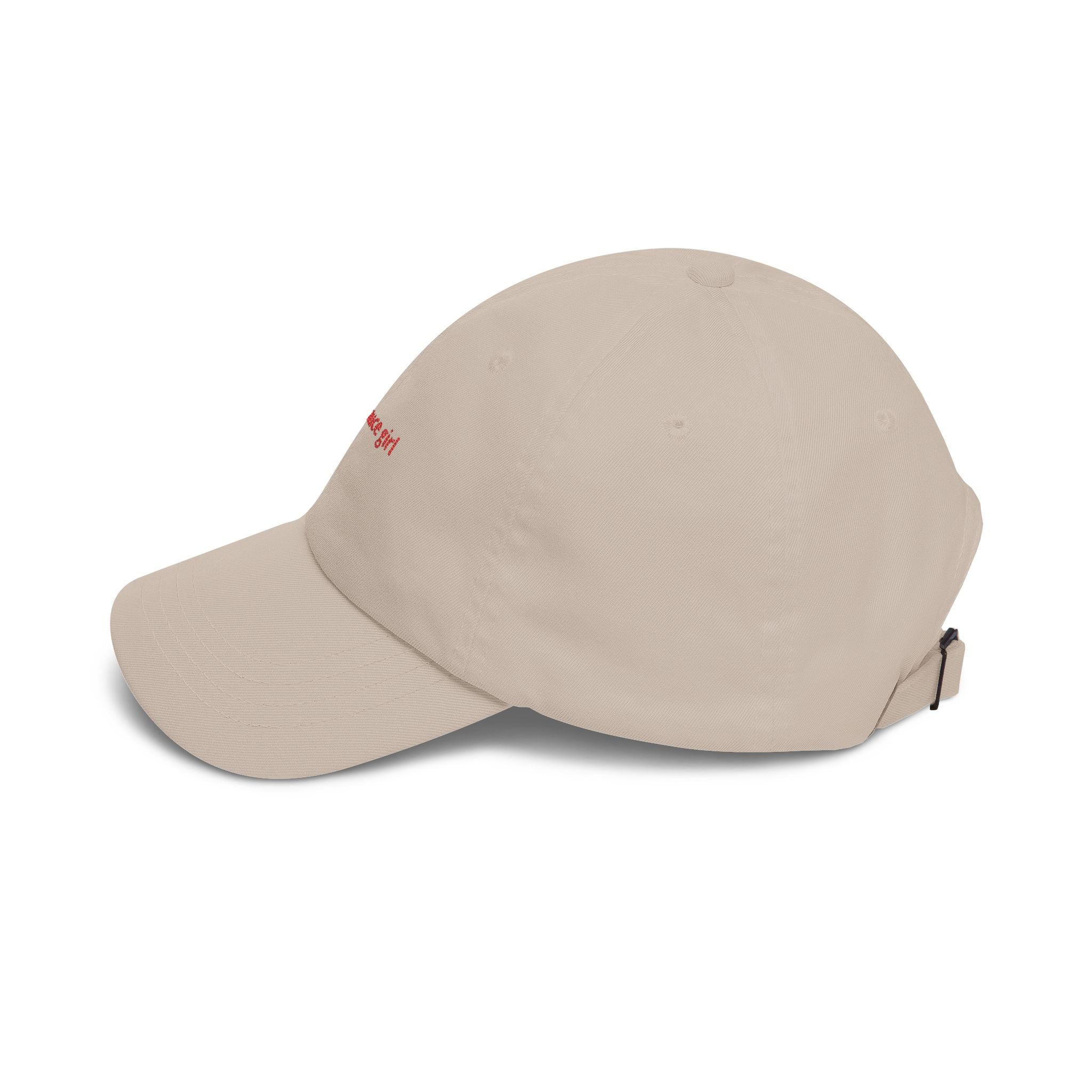 soy sauce girl Dad Cap | embroidered script baseball hat