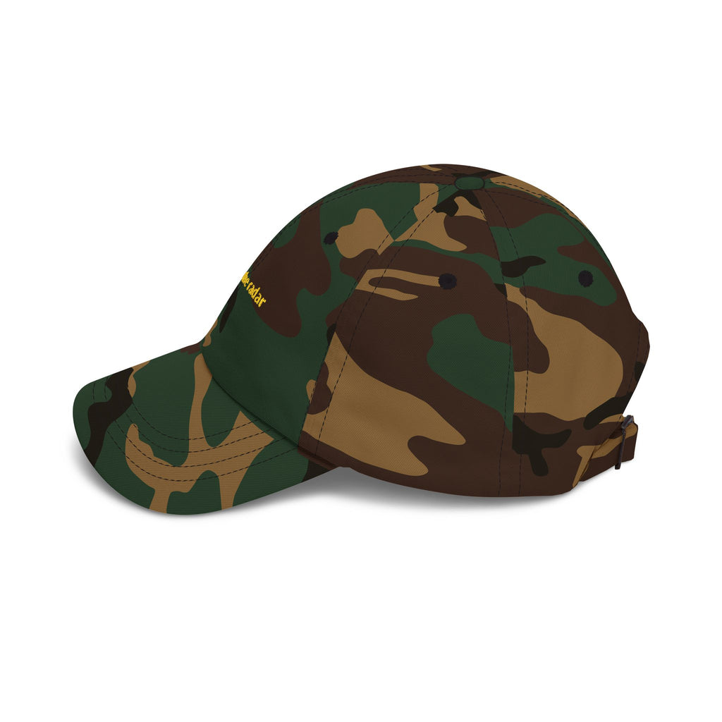 under the radar Dad Cap | Minimal Script Embroidered Baseball Hat