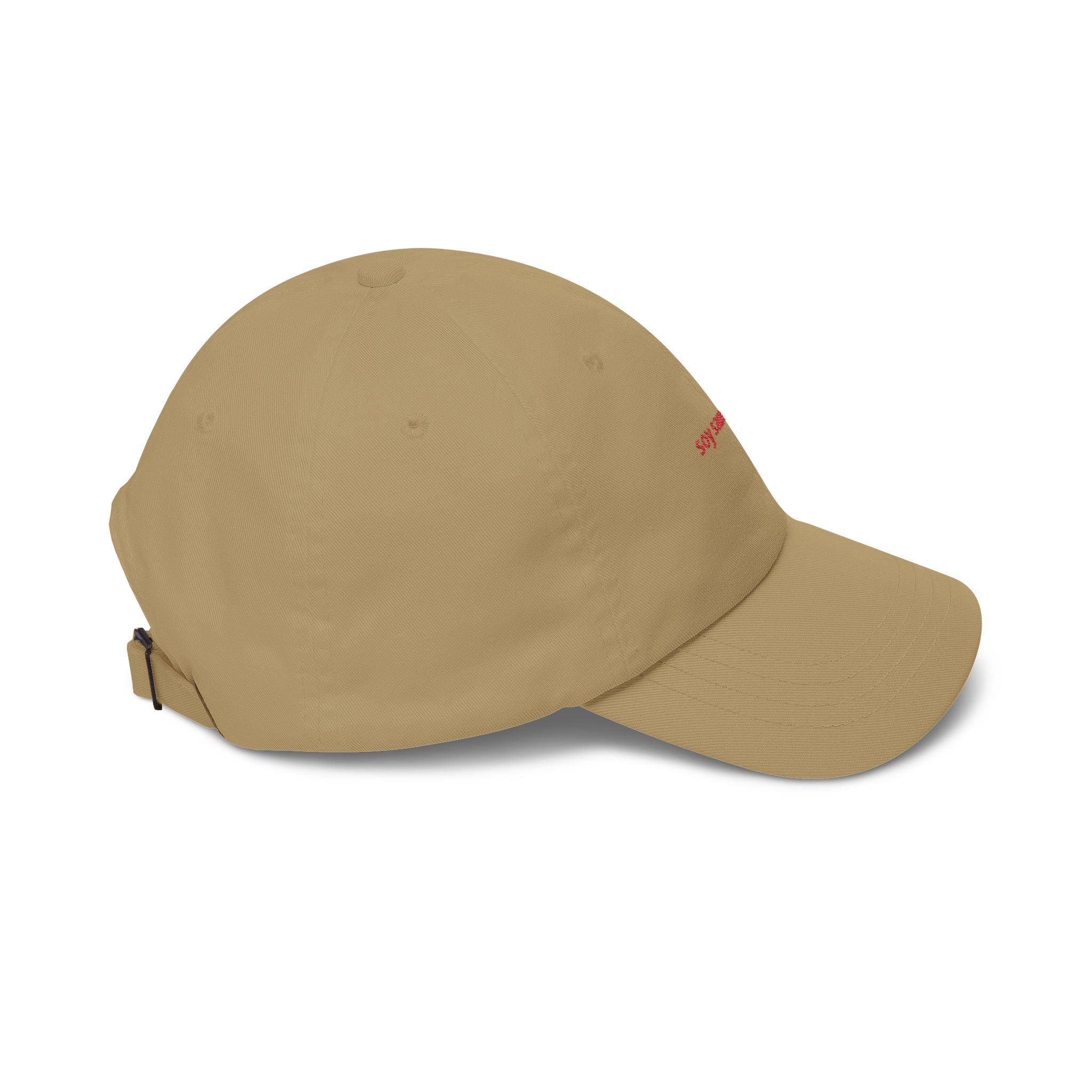 soy sauce girl Dad Cap | embroidered script baseball hat