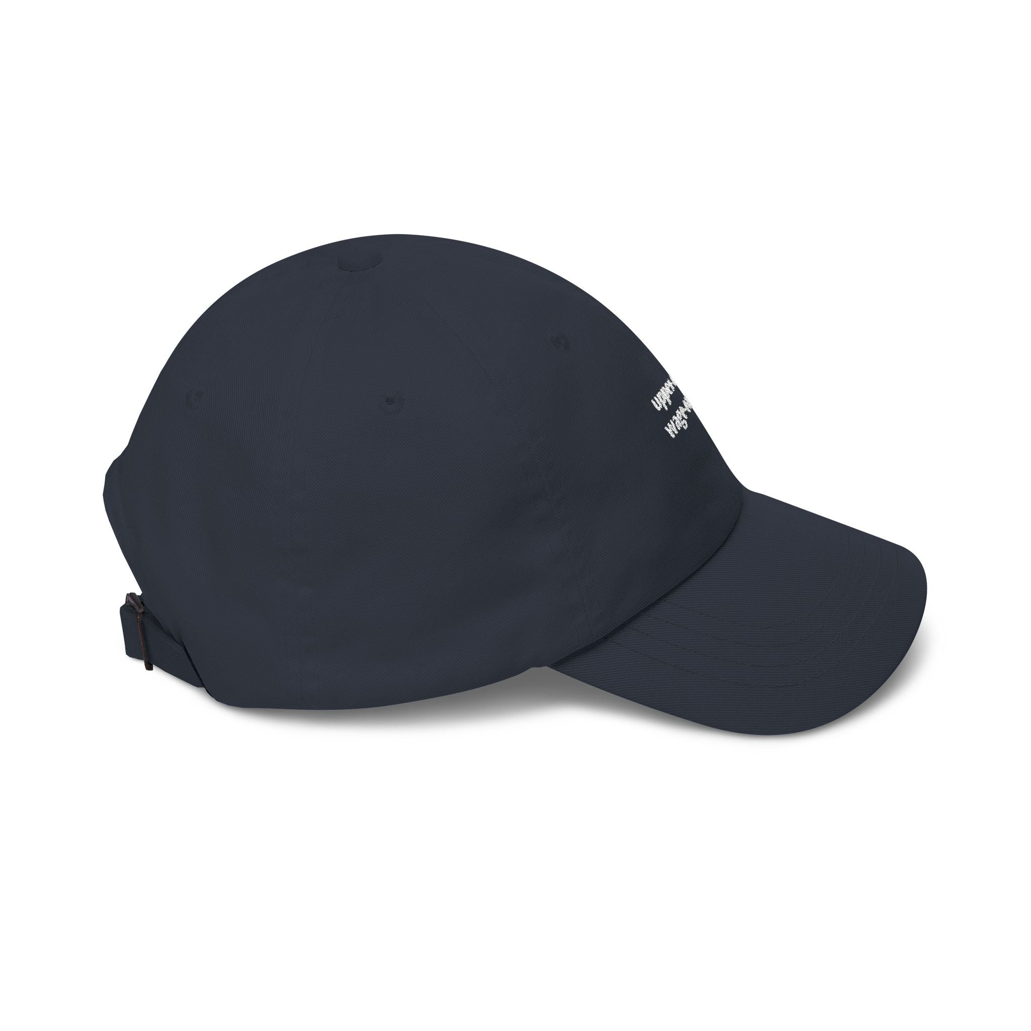 upper-crust wage-earner dad cap | embroidered hat