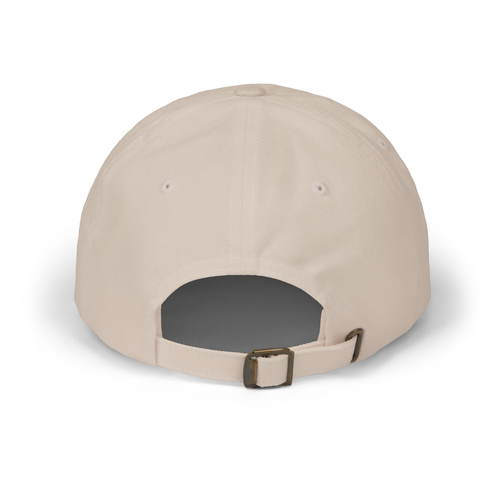 masc. discreet DRAMA LLAMA Dad Cap | Embroidered White Baseball Hat