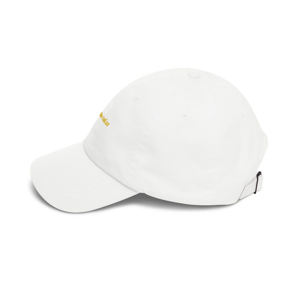 under the radar Dad Cap | Minimal Script Embroidered Baseball Hat