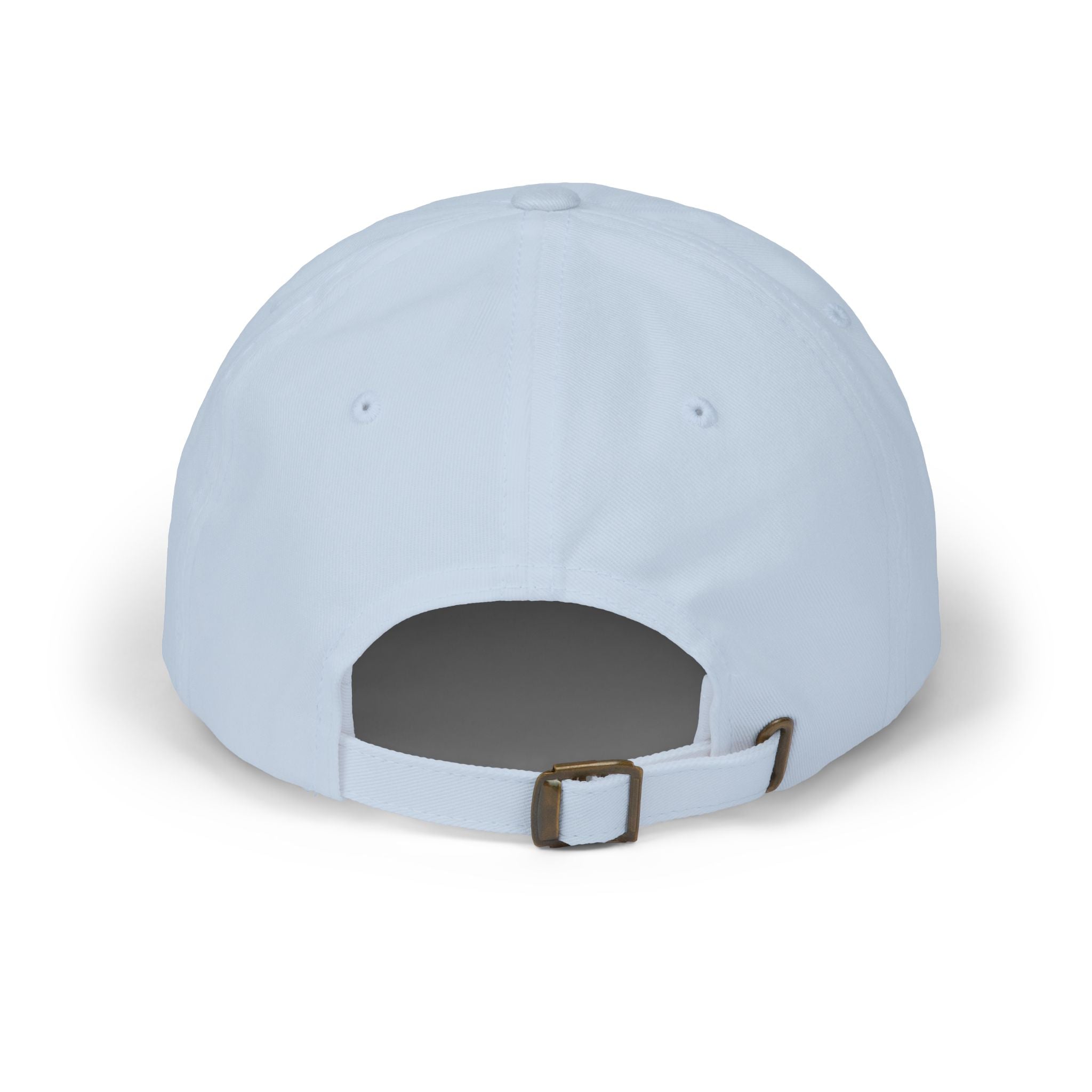 masc. discreet DRAMA LLAMA Dad Cap | Embroidered White Baseball Hat
