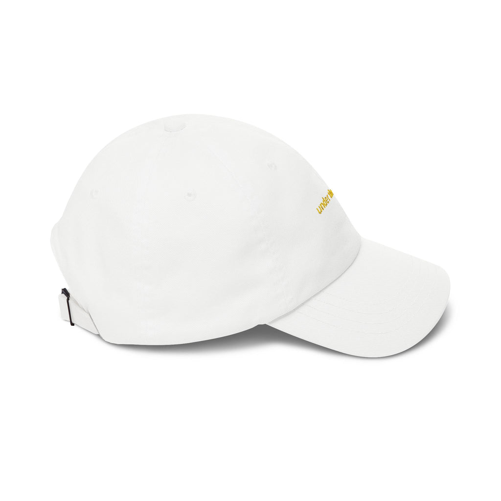 under the radar Dad Cap | Minimal Script Embroidered Baseball Hat